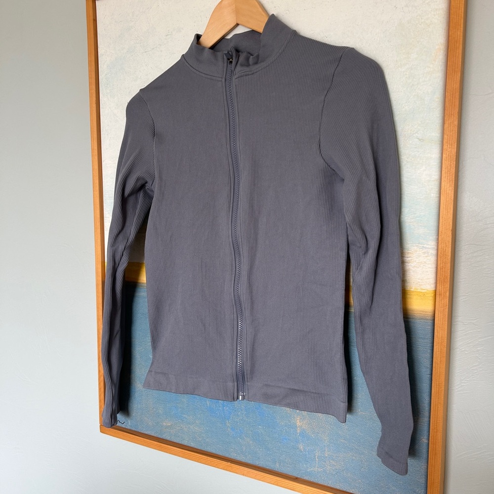 Fabletics Ribbed Zip Jacket - image 1